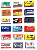 Astra Double Edge Razor Blades Sampler - 100 Quality Blades from 18 Different Brands