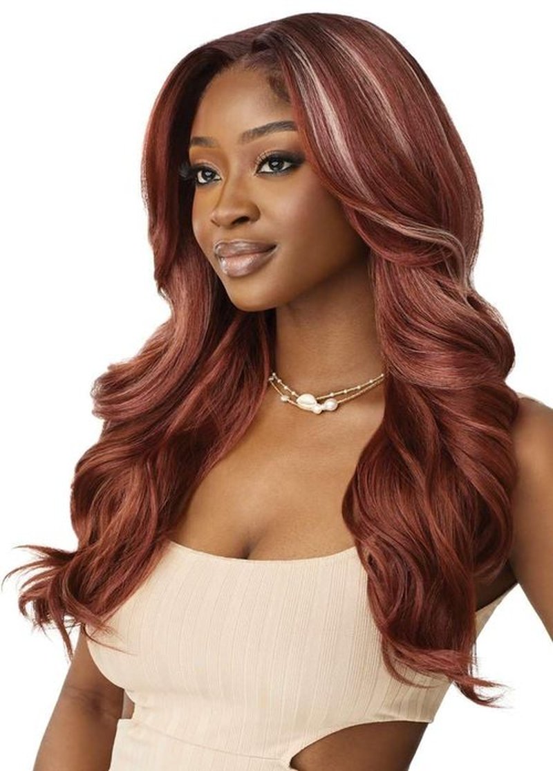 Outre Lace Front Wig - Melted Hairline - Elara (JET BLACK 1)