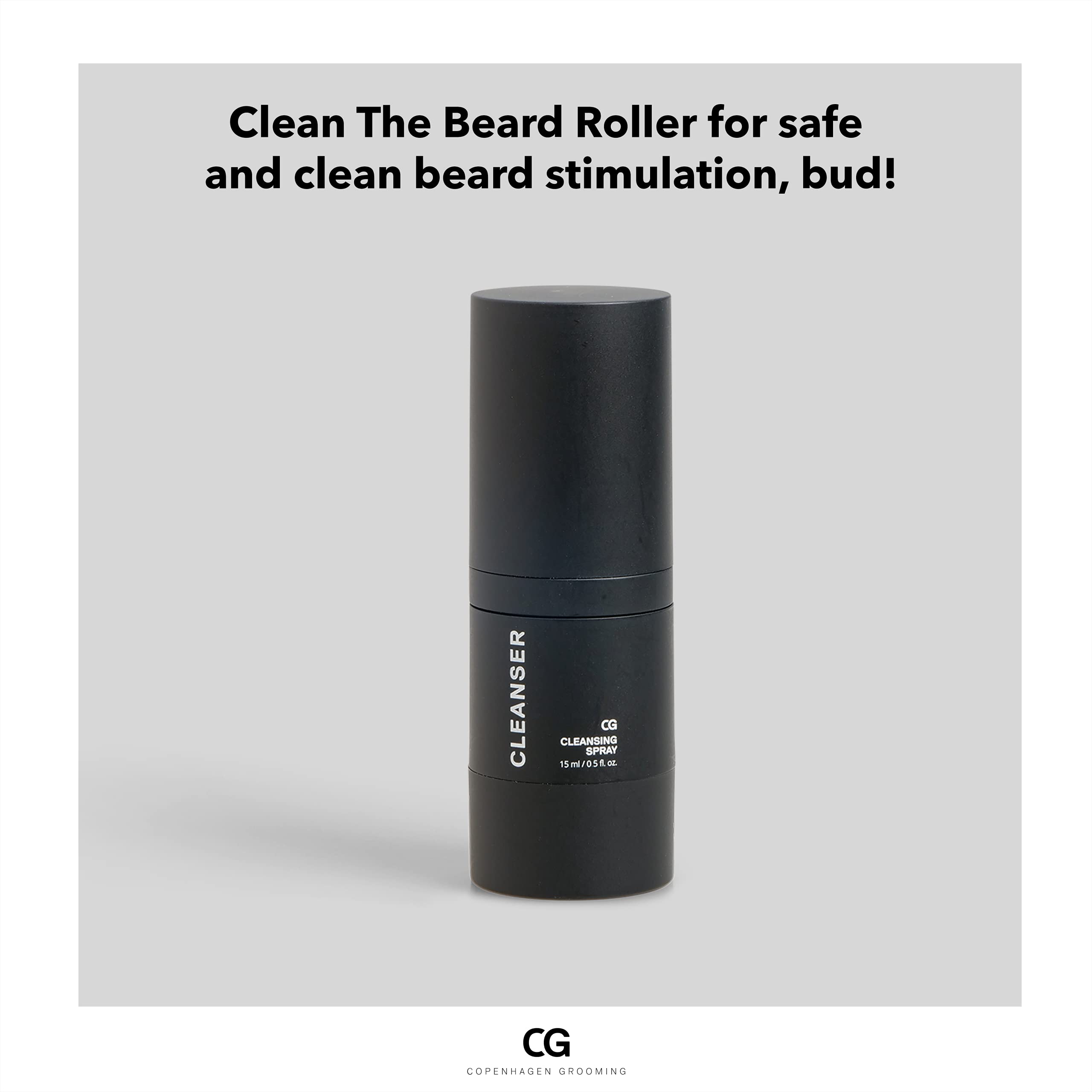 Copenhagen Grooming Beard Roller Cleanser - Derma Roller Cleaner - Cleanser For Beard Growth Roller