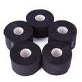 Barber Neck Strips - 5 Rolls 500 Pieces Black, Disposable & Flexible Paper for Hair Cutting, Salon Supplies, Water Resistant and Self-Adhering