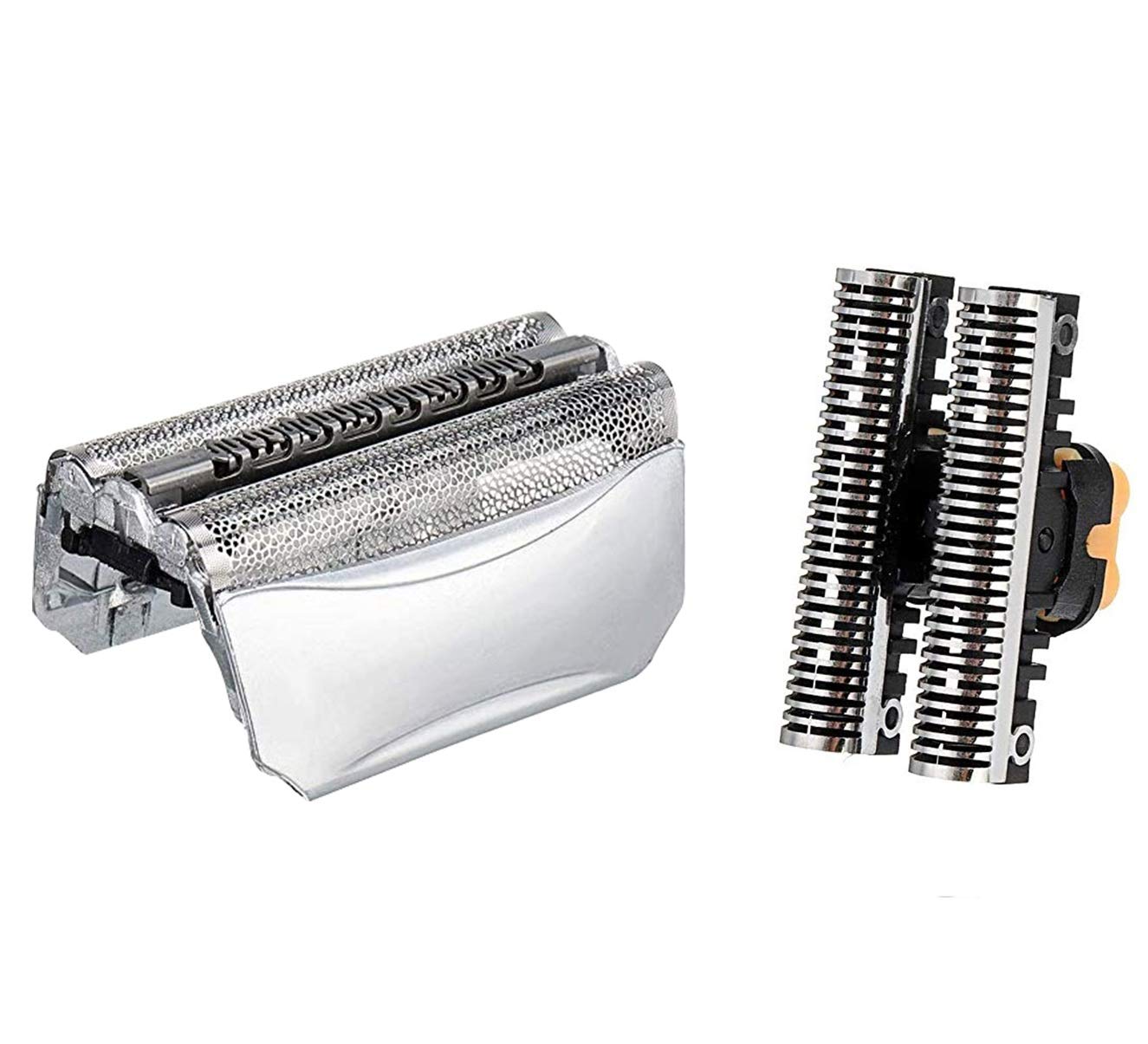 2024 Upgraded 51S Silver Foil & Cutter 51S Head Replacement for Braun Series 5 590cc 8595 8985 8975 8991 Silver