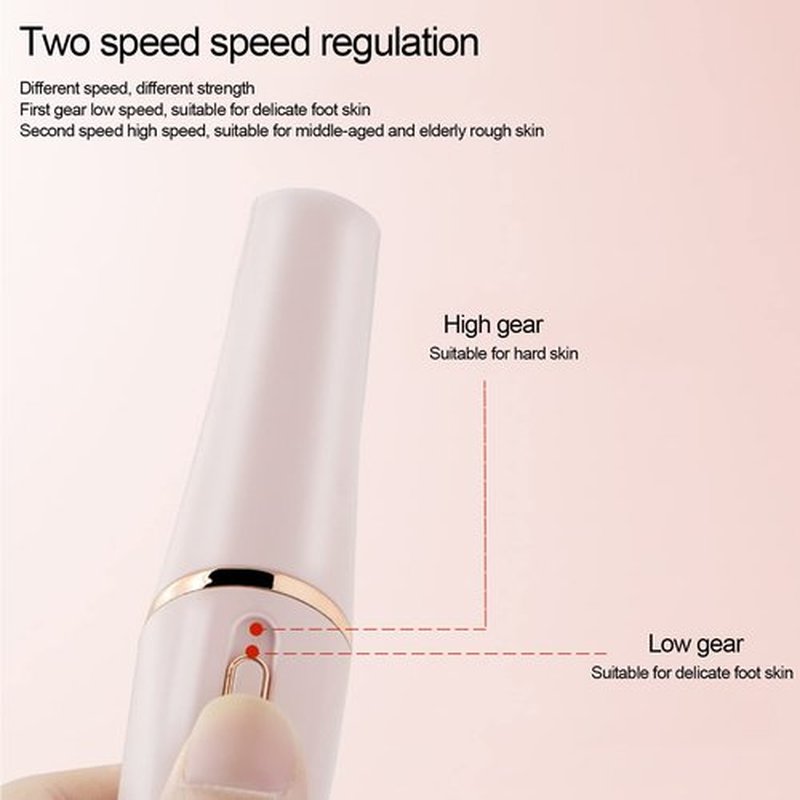 Electric Foot Callus Remover, Electronic Foot File, Scrubber Pedicure Tools for Cracked Heels Dead Skin, Exfoliating Heel Files for Feet Care