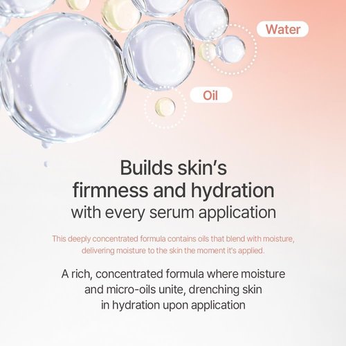 mixsoon PDRN Collagen Serum -Firming, Hydrating and Revitalizing for Face, Lightweight Peptide Hydrating Moisturizer 30ml / 1.01 fl.oz. Korean Glass Skin Care