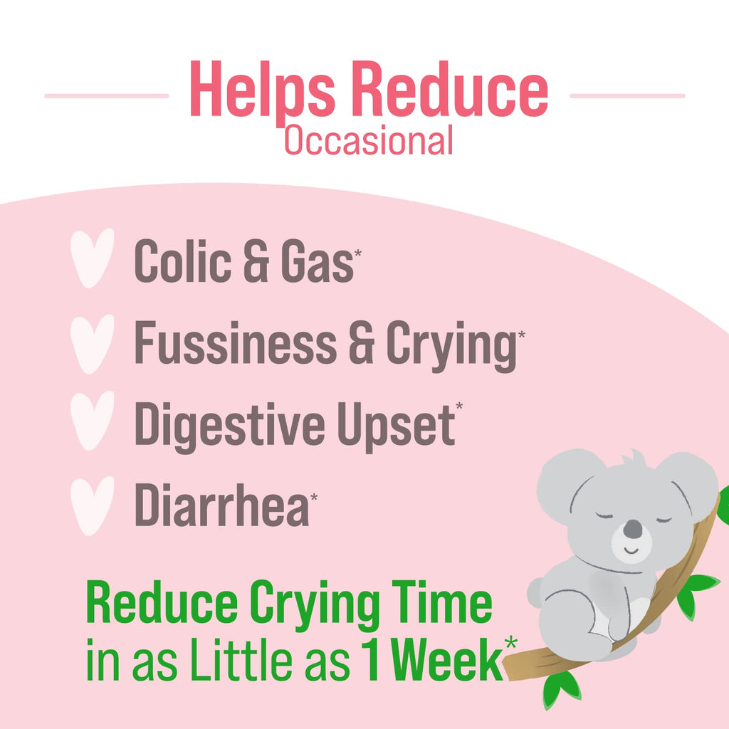Culturelle Baby Digestive Calm & Comfort Probiotic (Age 0-12 Mos) 8.5Ml, Helps Periodic Colic, Gas, Fussiness, Crying & Digestive Upset In Infants & Newborns, Vegan Non-Gmo Gluten-Free, 1 Mos. Supply
