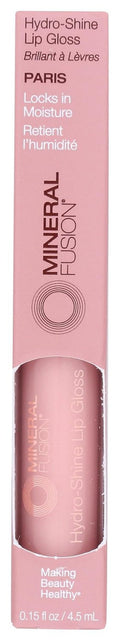 Mineral Fusion Hydro-Shine Lip Gloss - Paris Shade, 0.15 Ounces for Luscious Lips