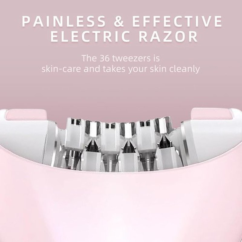 **Glabrouse Epilator for Women - 2-Speed Face Trimmer for Smooth Skin | Hair Removal for Face, Bikini, Arms, Legs**