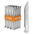 Wiebe Tala Replacement Blades (12-Pack) | Surgical-Grade Scalpel Blades for Hunting & Game Processing