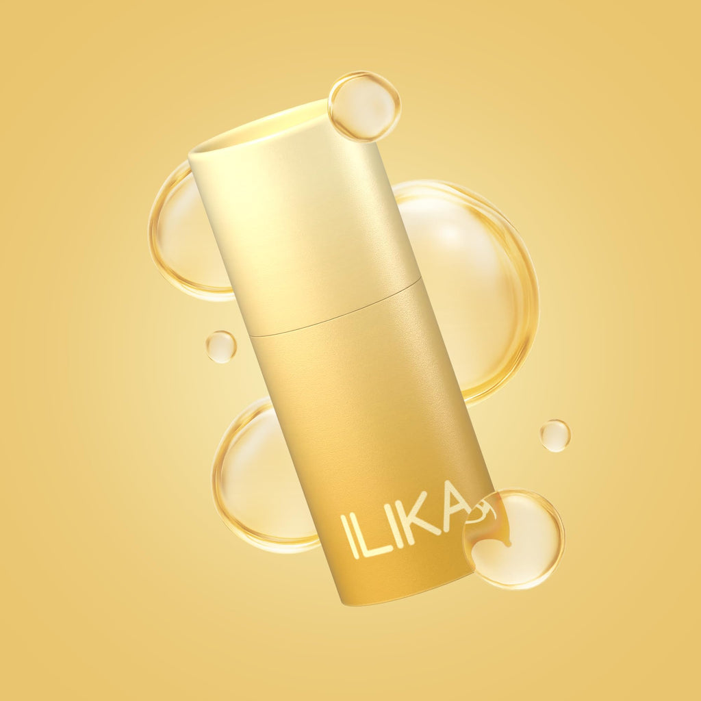 ILIKA 100% Natural Lip Balm - Organic, Plastic-free, Vegan, Cruelty-Free, Vitamin E, COSMOS Certified, PETA Certified, 2-Pack Unscented, All-Day Moisture, 0.15 oz each