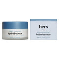 hers Hydrobounce Instant Moisturizer - Hyaluronic Acid, Squalane, & Probiotic Formula - Lightweight Daily Face Cream - Hydrating Vegan Facial Lotion – 1.7 Fl Oz