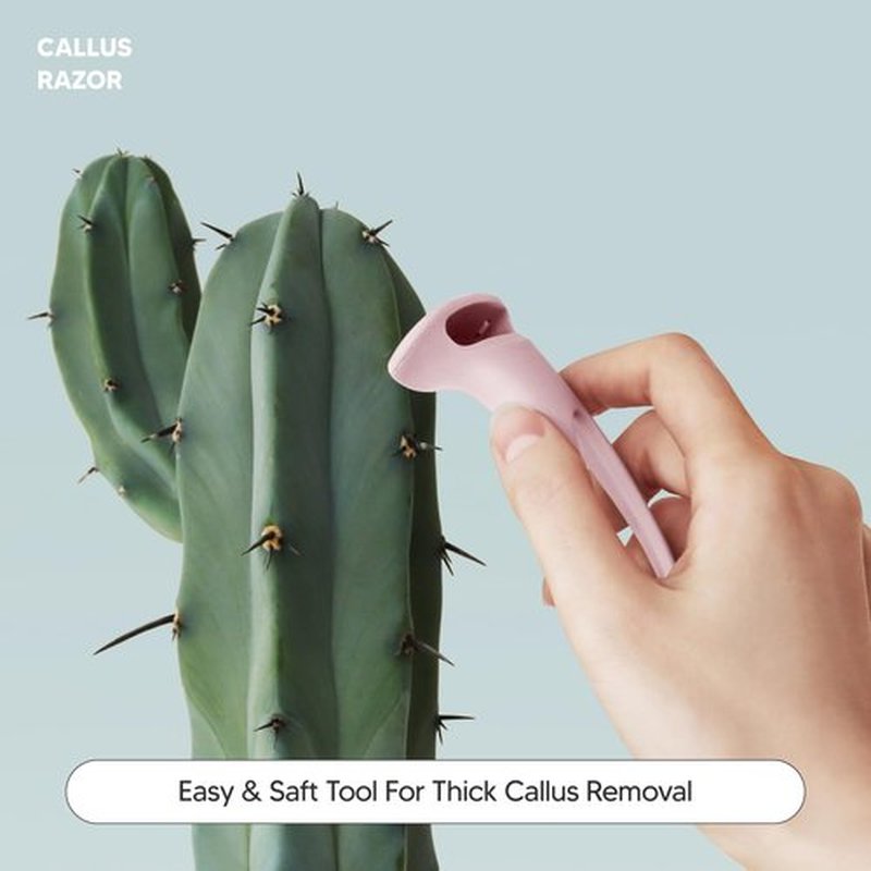 F3 Systems Callus Razor(3pack), Pedicure Tool, Effective for Cracked Heel, Ergonomic Design for Grip, Safety Stainless Steel Callus Shaver, Blade for Foot Care, Hard, Rough,Thick Callused Skin Remover