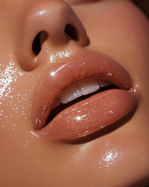 TUTLER HODGE Radiant Shine Lip Gloss - Egyptian Kiss 91 | Medium Shade for Luscious Lips