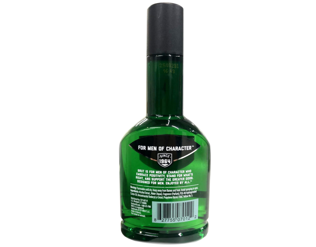 Brut Classic Splash-On Fragrance, 7 Fluid Ounce Plastic Bottle, Pack of 6