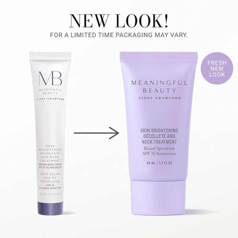 Meaningful Beauty - Skin Brightening Neck and Decollete Treatment | Anti-Aging Formula