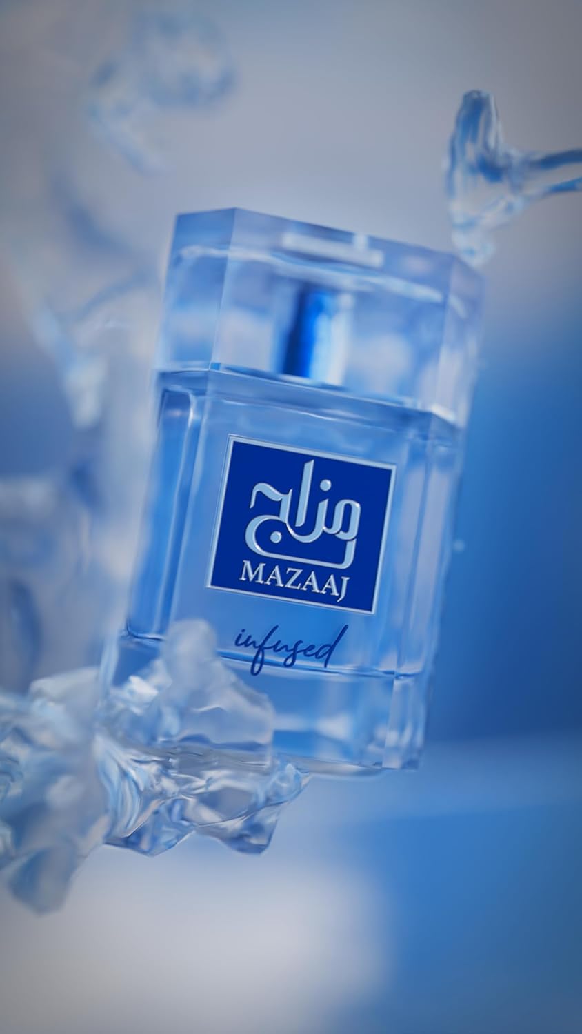 Zimaya Mazaaj Infused Eau De Parfum For Men - 3.4 Fl. Oz | Long-Lasting Fragrance