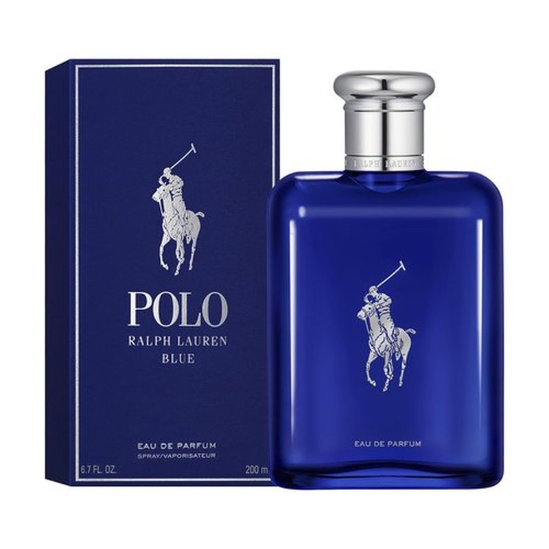 Ralph Lauren Fragrances - Polo Blue Eau de Parfum - Fresh Aquatic Men's Cologne - Citrus & Bergamot Notes