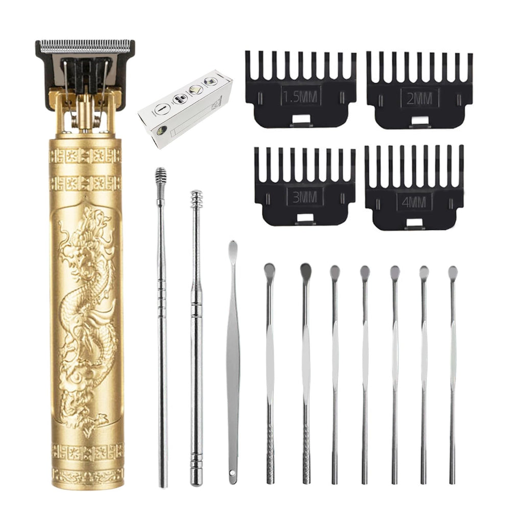 YIPINER Hair Clippers for Men, Cordless Hair Clippers, Hair Clipper with 10 Pieces Earpick