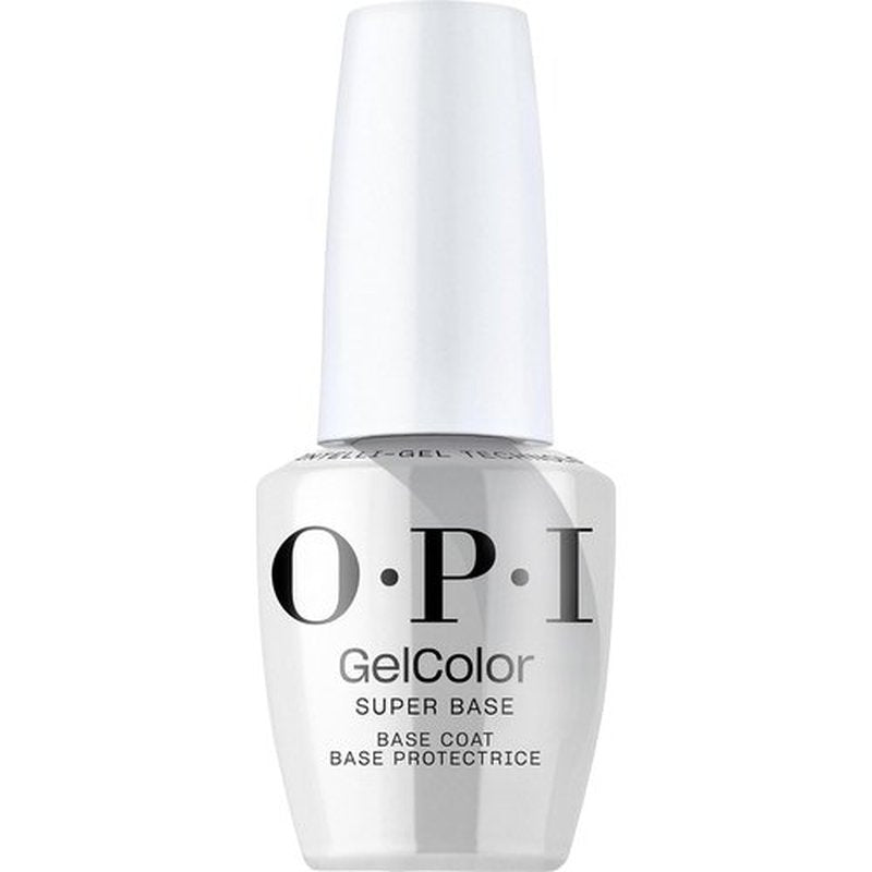 OPI GelColor Base & Top Coats - Strong Adhesion & High Shine for LED Gel Nail Polish | 0.5 Fl Oz