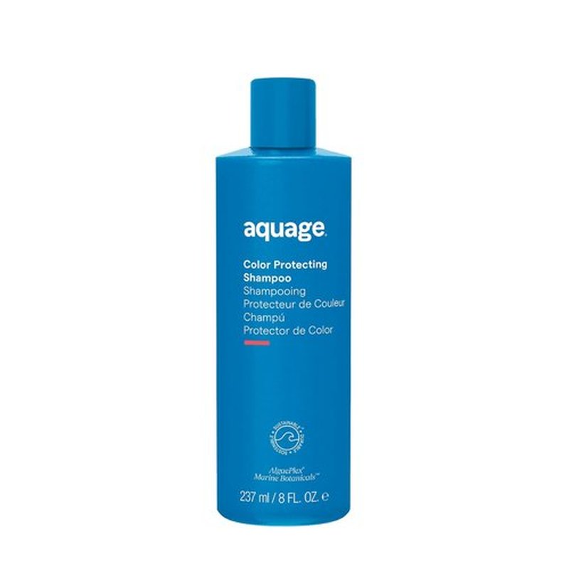 Aquage Color Protecting Shampoo - Gentle Cleansing with AlgaePlex Marine Botanicals | 12 oz