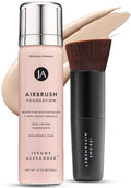 Jerome Alexander MagicMinerals AirBrush Foundation - 2-Piece Set with Kabuki Brush for Radiant Skin - Fair Shade