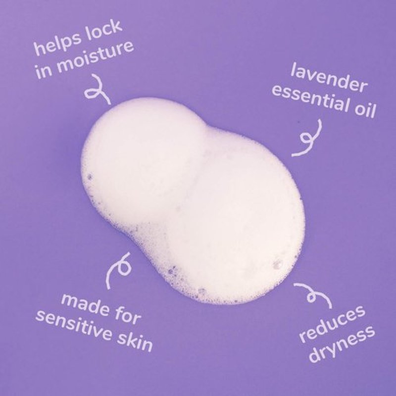 Arau Baby Foam Body Soap - Natural Plant-Based Lavender Wash for Infants & Toddlers | 15.21 Fl Oz