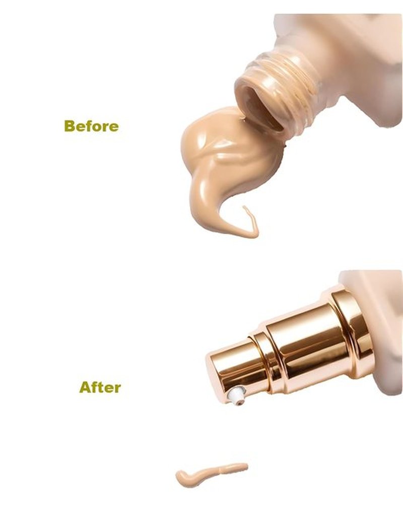 Estée Lauder 3-Pack Foundation Pump - Perfect for Double Wear Foundation | Golden Color