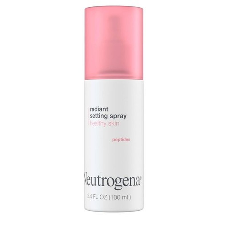 Neutrogena Healthy Skin Radiant Setting Spray - Long-Lasting Hydrating Face Mist with Antioxidants, 3.4 fl. oz.