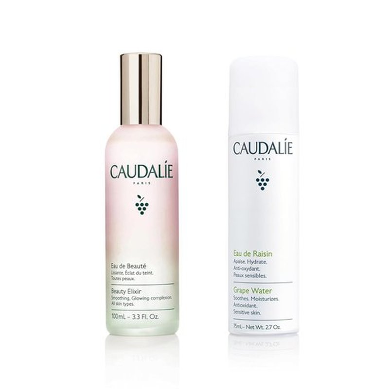 Caudalie Beauty Elixir - Toning Face Mist with Grape Water | Moisturizing & Soothing Travel Size