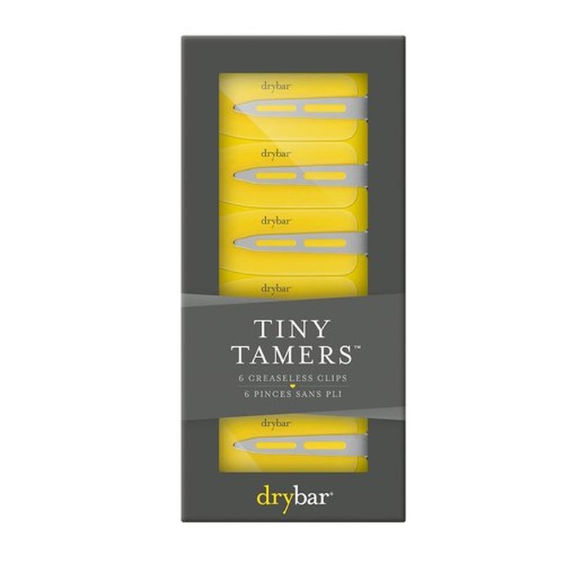 Drybar Tiny Tamers Creaseless Clips - No Crease Hair Clips for Effortless Styling | Set of 4