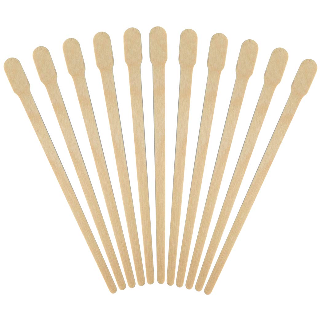 1000pcs Wax Wood Sticks, Waxing Applicators for Hair, Body, Eyebrow and Nose Removal