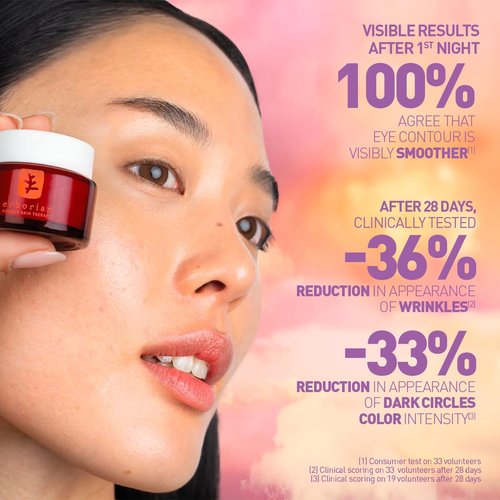 Erborian Eye Cream - Multi-Perfecting Anti-Aging Formula | Illuminates, De-Puffs & Firms - 15mL