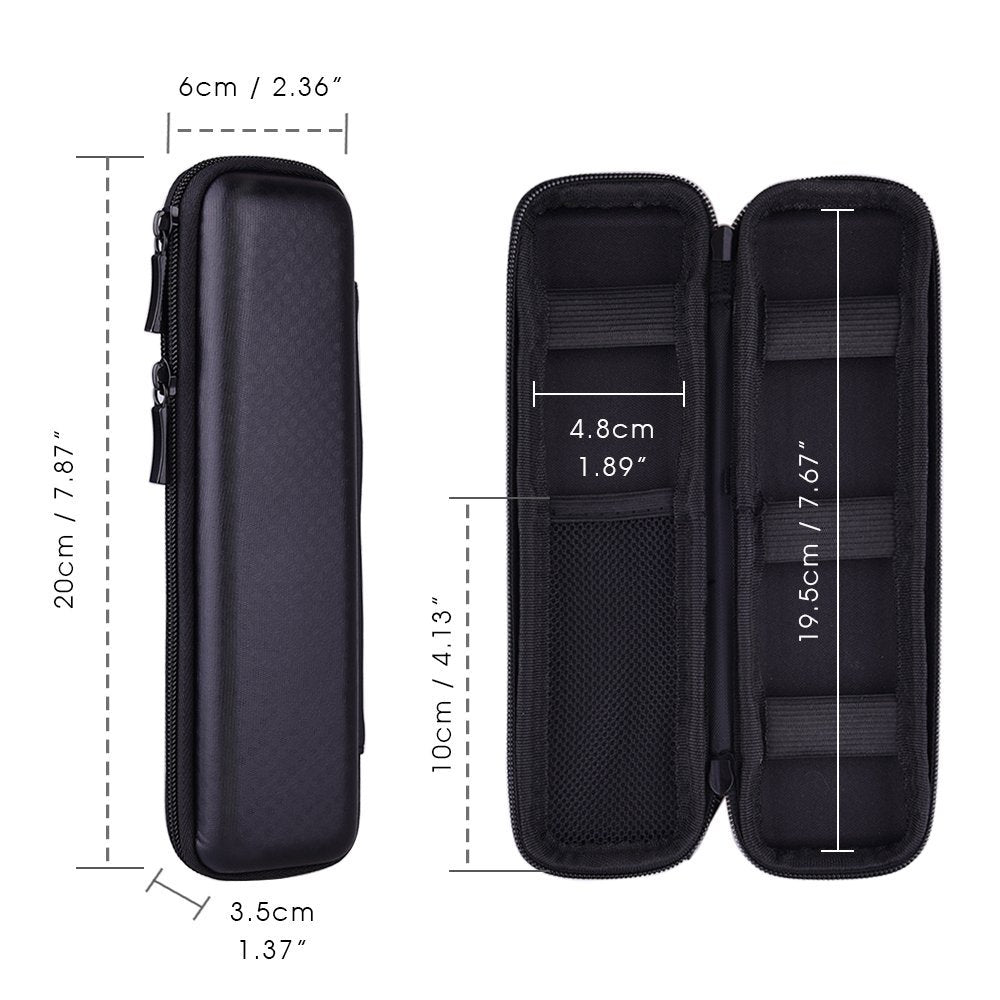 KUUQA EVA Organizer Case for Fountain Pens, Stylus Pens, Electronic Accessories, Travel Storage Case