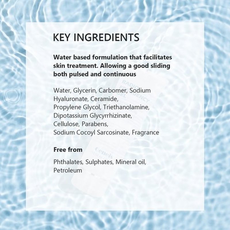 Oeneis Radio Frequency Gel for Use with RF Facial Machine, Conductive Gel for Face Microcurrent, Use for Skin Soothing and Hydrating, 300g Tube