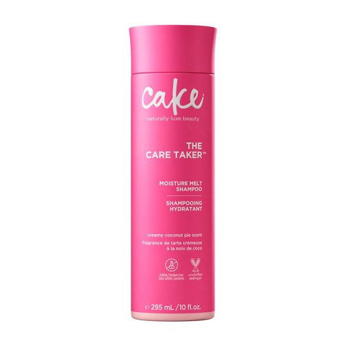 Cake Beauty Moisturizing Shampoo, The Care Taker – Hydrates and Replenishes Dry Hair – With Coconut Water, Hyaluronic Acid & Shea Butter - For All Hair Types - 10 Fl Oz / 295 ml