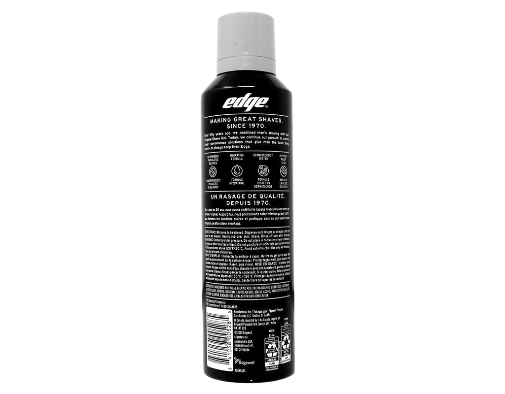 Edge Shave Gel, Fragrance Free, Ultra Sensitive 7 oz Pack of 9