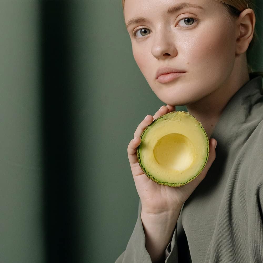 Avocado Oil - Pure, Refined, Filtered, Non-GMO, Vegan, Fair Trade, Unscented, Bulk Carrier - 8 oz - for Skin, Hair, Nails, Body & More - Hydrating, Nourishing, Moisturizing