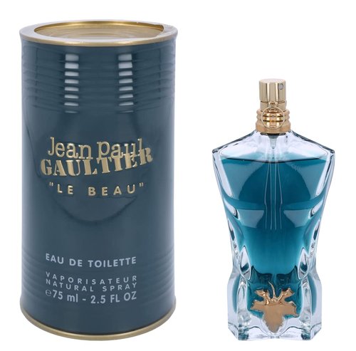 Jean Paul Gaultier Le Beau Eau de Toilette - Refreshing Fragrance for Men | 2.5 fl oz