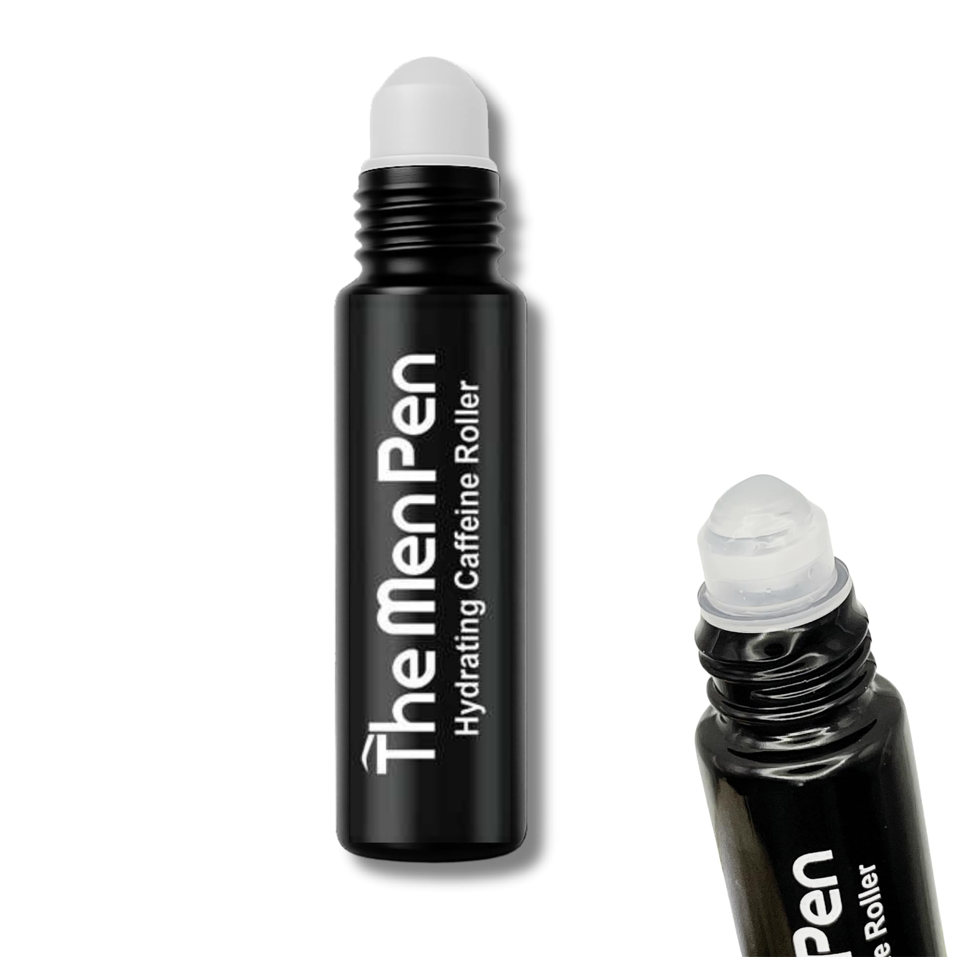 The Men Pen Complete Eyebrow + Hydrating Grooming Kit for Men | Scissors, Hydrating Caffeine Roller, Tweezers, Razors & 3 Eyebrow Filler Pens for Shaping | Trimming & Defining Brows