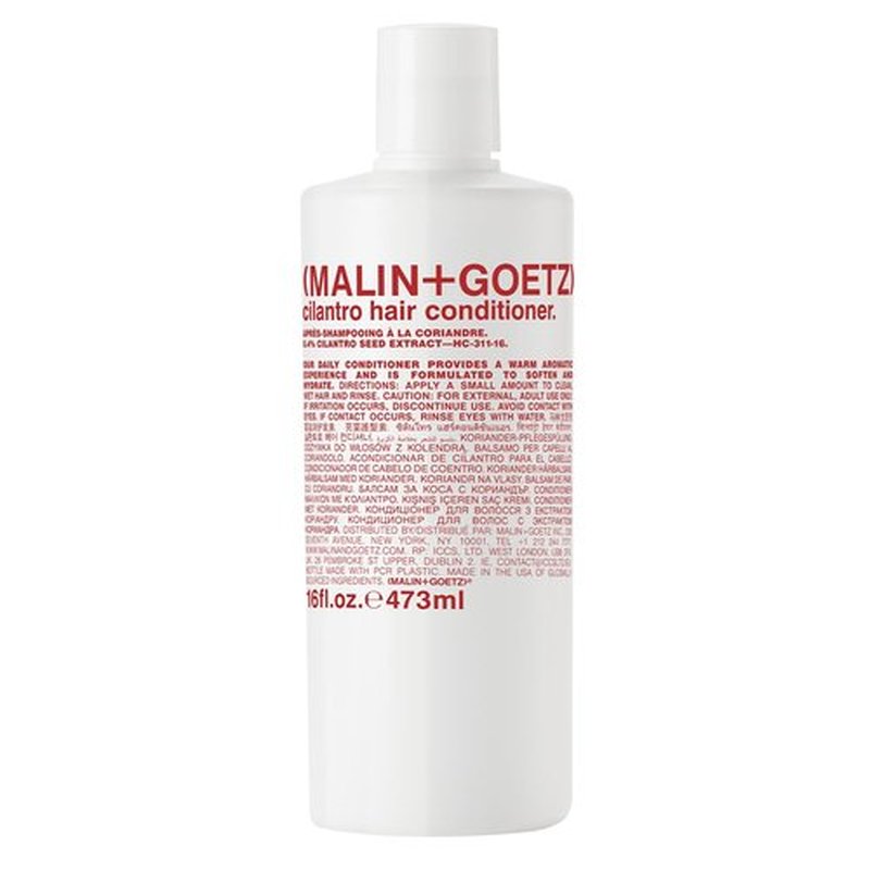 MALIN+GOETZ Cilantro Hair Conditioner - Hydrating & Detangling Formula with Shea Butter | Vegan & Cruelty-Free (8 oz/16 oz/Refill)