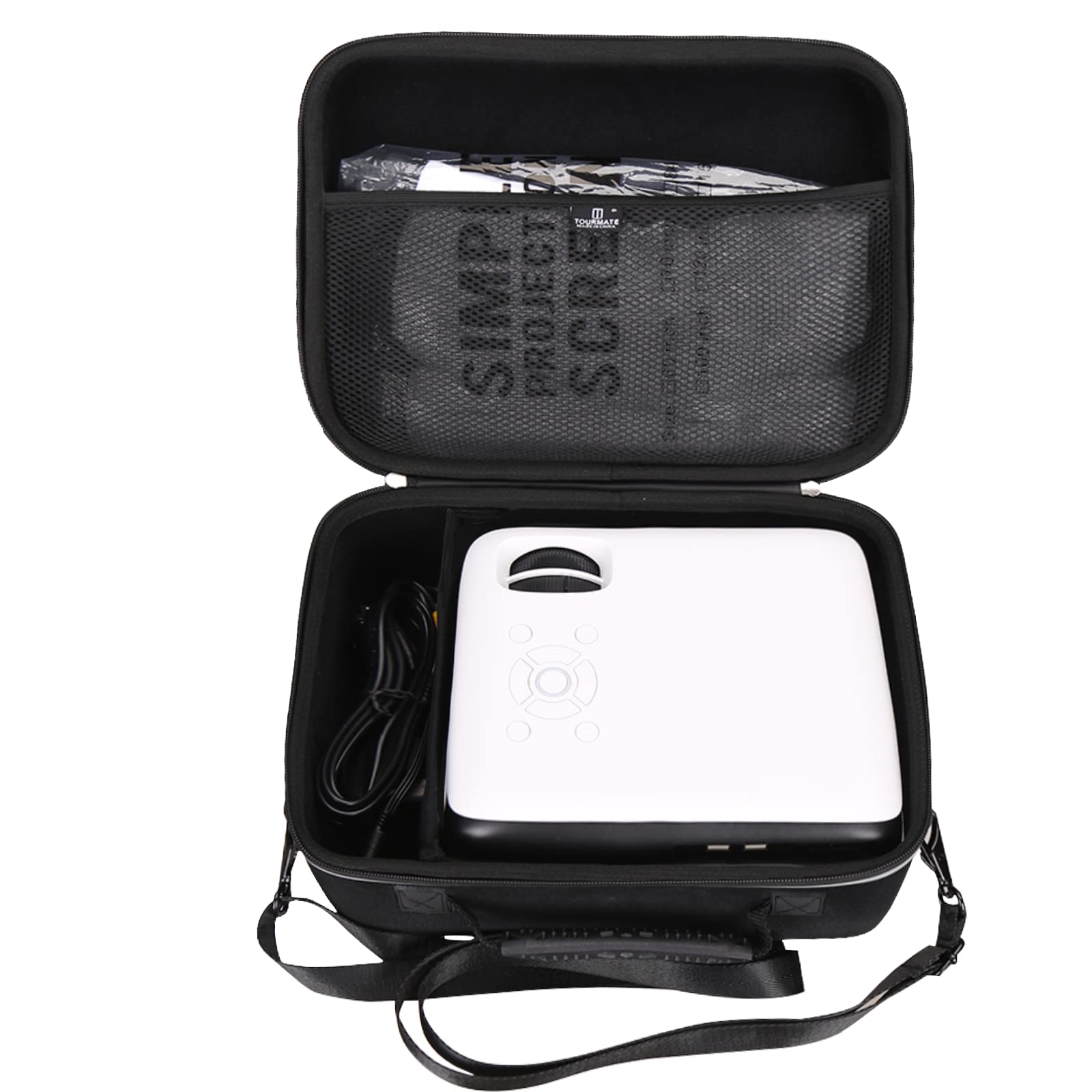 Hard Storage Case for HAPPRUN Projector, Travel case for Native 1080P Bluetooth Projector - Tourmate Case Only