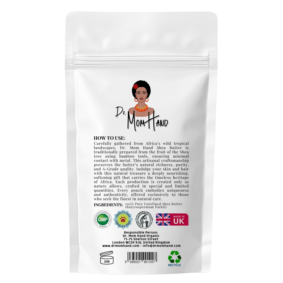 Organic Raw Shea Butter Intensive Moisturizer | 100% Pure,Natural & Unrefined Multi-Purpose Body & Face Butter for Dry Skin, Hair & Lips, 3.53 oz.
