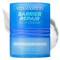 Vitamasques Barrier Cream Hydrating Moisturizer for Face – Korean Skin Barrier Repair Cream with Ceramides & Panthenol, Nourishing Korean Skincare for Smooth & Healthy Complexion, 1.69 fl oz