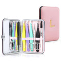 Initial L Tweezers with Mirror for Women Facial Hair, Best Gifts for Teen Girl/Daughter/Friend/Mom/Bridesmaid/Wife/Girlfriend, Unique Gift for Birthday/Anniversary/Mothers Day/Valentines Day/Christmas