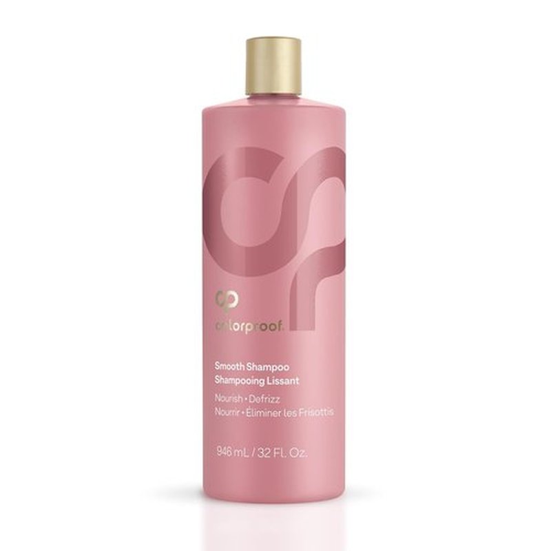 Colorproof Smooth Shampoo - 32 Fl. Oz. Smoothing Anti-Frizz Formula for Color-Treated Hair | White Tea Scent