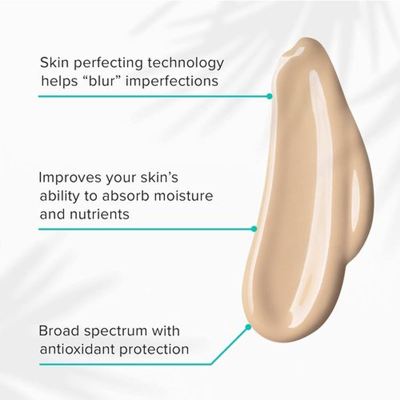 ClarityRx Tinted Mineral Sunscreen SPF 50 - Moisturizing UV Protection with Zinc & Hyaluronic Acid (3.5 oz)