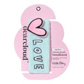 dearcloud Keith Haring Cloud Plush Headband, Skincare Headband for Washing Face, Makeup, and Self Care (Big Love)