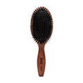 Evo Bradford Boar Bristle Hair Brush - Detangles & Smooths Frizzy, Long, Wavy, Thick, Curly Hair