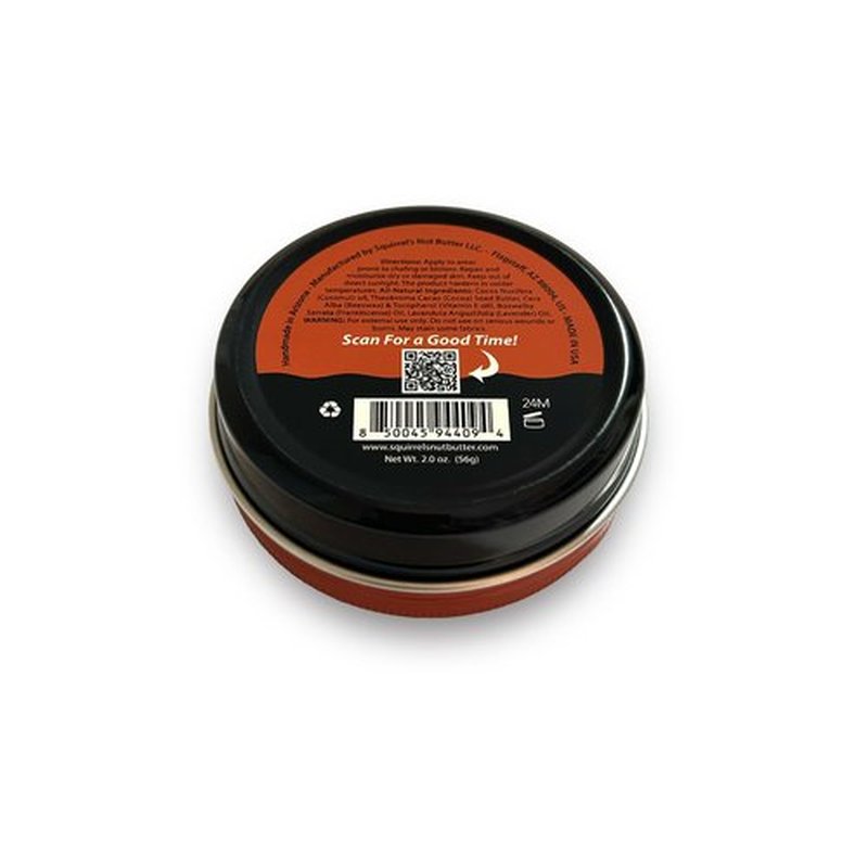 Squirrel's Nut Butter Anti Chafe Tin w/Frankincense & Lavender, 2 oz