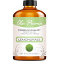 Ola Prima Lemongrass Essential Oil for Aromatherapy, Diffuser, Cleaning, Skin, Hair Health, Relaxation, Soap & Candle Making (16oz Bulk)