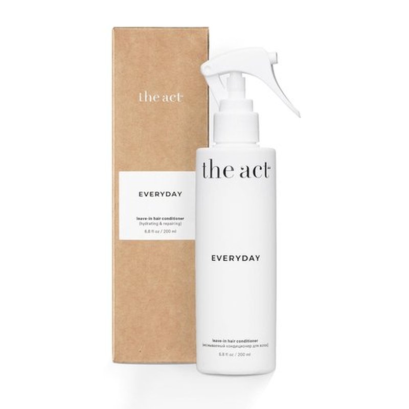Act Everyday Leave-In Hair Conditioner Spray - Nourishing & Hydrating Heat Protectant | 6.8 fl oz