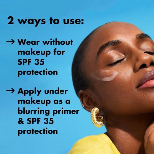 e.l.f. SKIN Suntouchable Invisible SPF 35 - Lightweight Gel Sunscreen & Makeup Primer, Vegan & Cruelty-Free